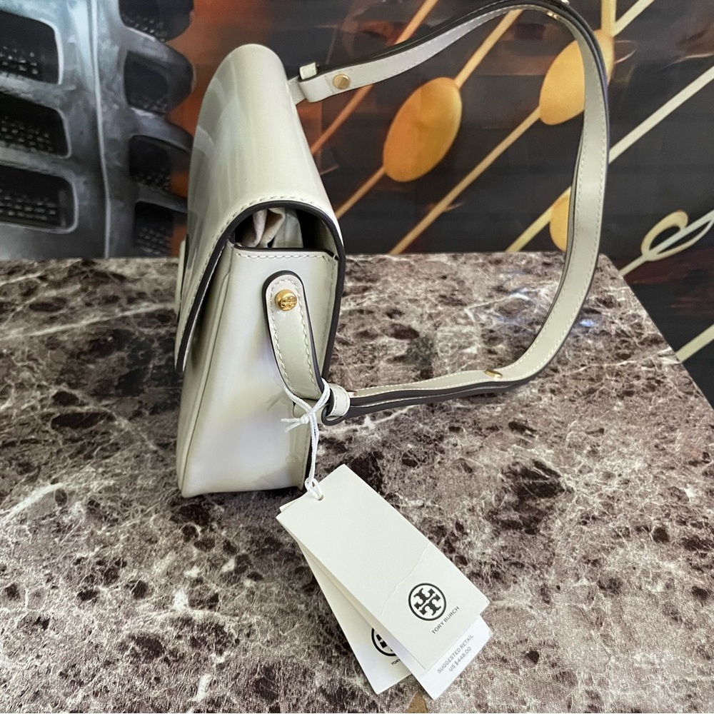 Tory Burch ROBINSON SPAZZOLATO CONVERTIBLE SHOULDER BAG - Picture 7 of 8